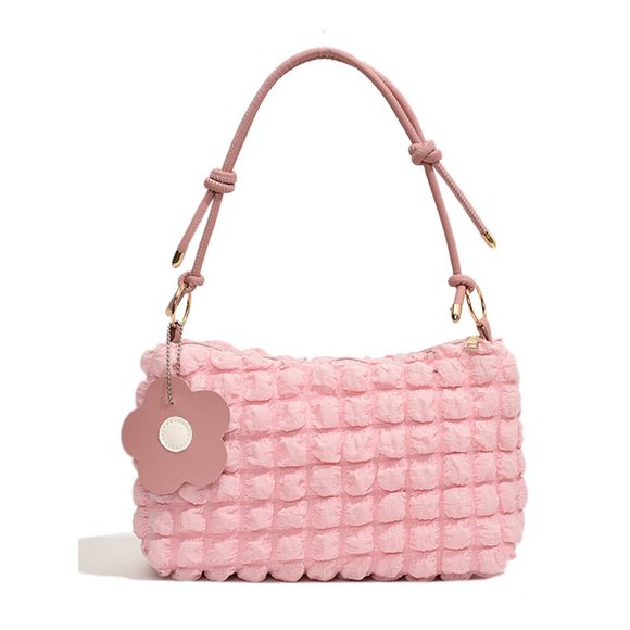 Bubble Popcorn Cute Underarm Purses Bucket Hobo Bags Clutch Shoulder ;) - Picture 1 of 7
